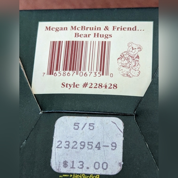 Boyds Bears Collection The Bearstone Collection Megan McBruin & Friend Bear Hugs - Picture 10 of 11